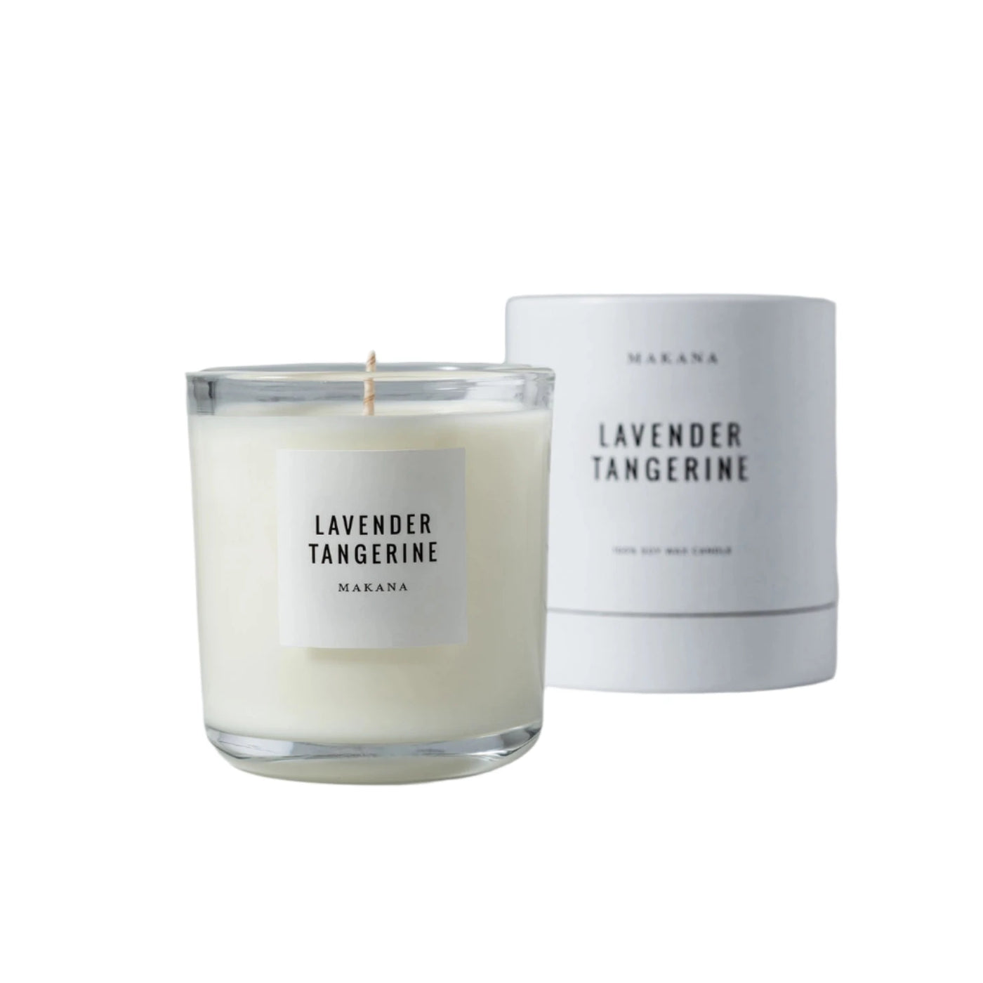 Soy Wax Candle<br>Lavender Tangerine